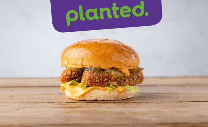 The planted.chicken Burger