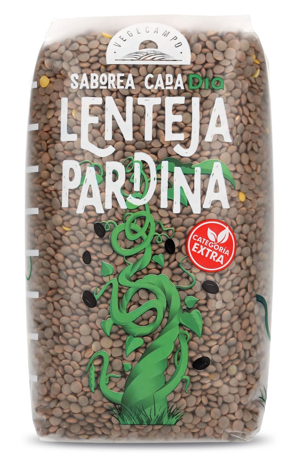 Lentejas Pardinas Vegecampo De Dia Bolsa 1 Kg