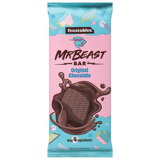 Mrbeast Feastables Original Chocolate Bar (2.1oz pouch)