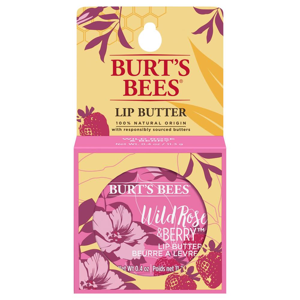 Burt's Bees Wild Rose & Berry Lip Butter (0.4 oz)