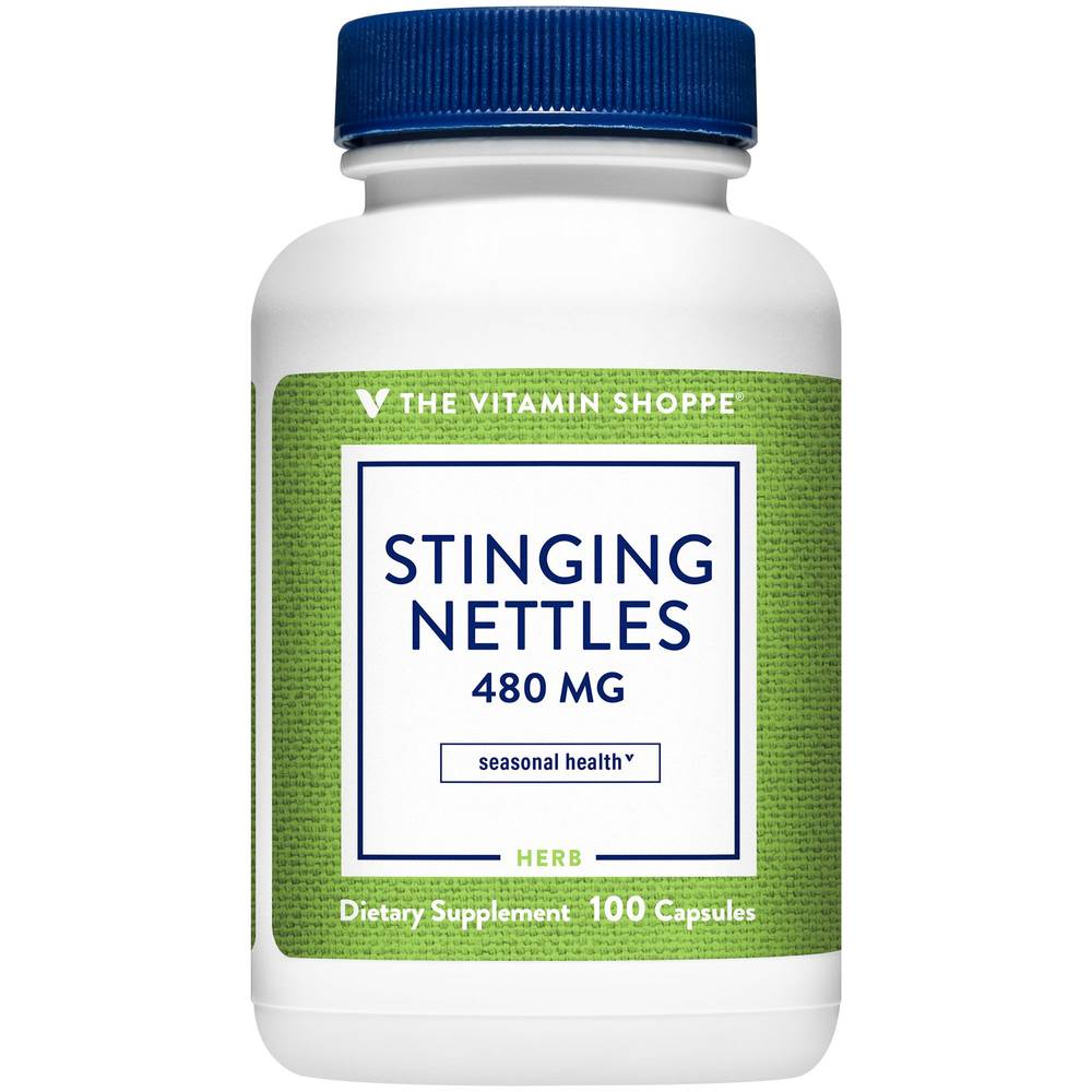 Stinging Nettles - 480 Mg (100 Capsules)