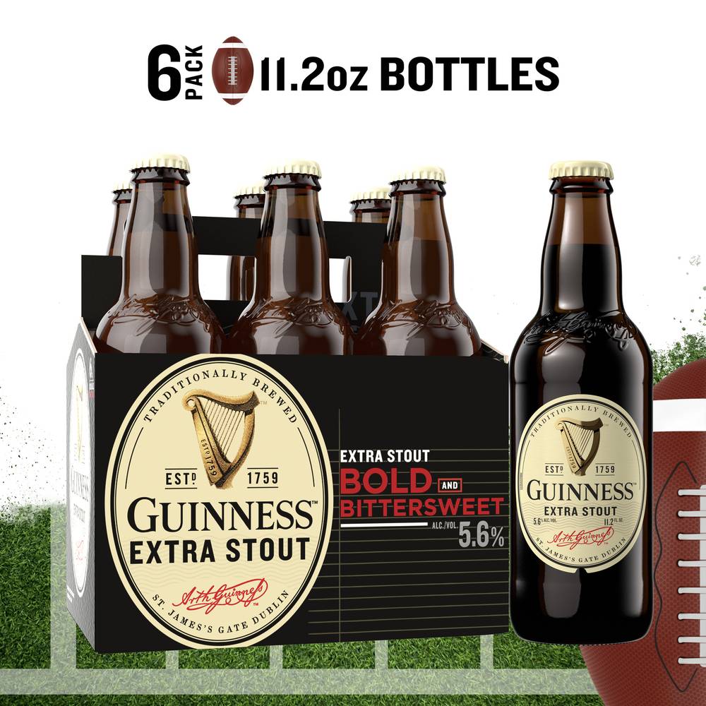 Guinness Irish Extra Stout Beer (11.2 fl oz)