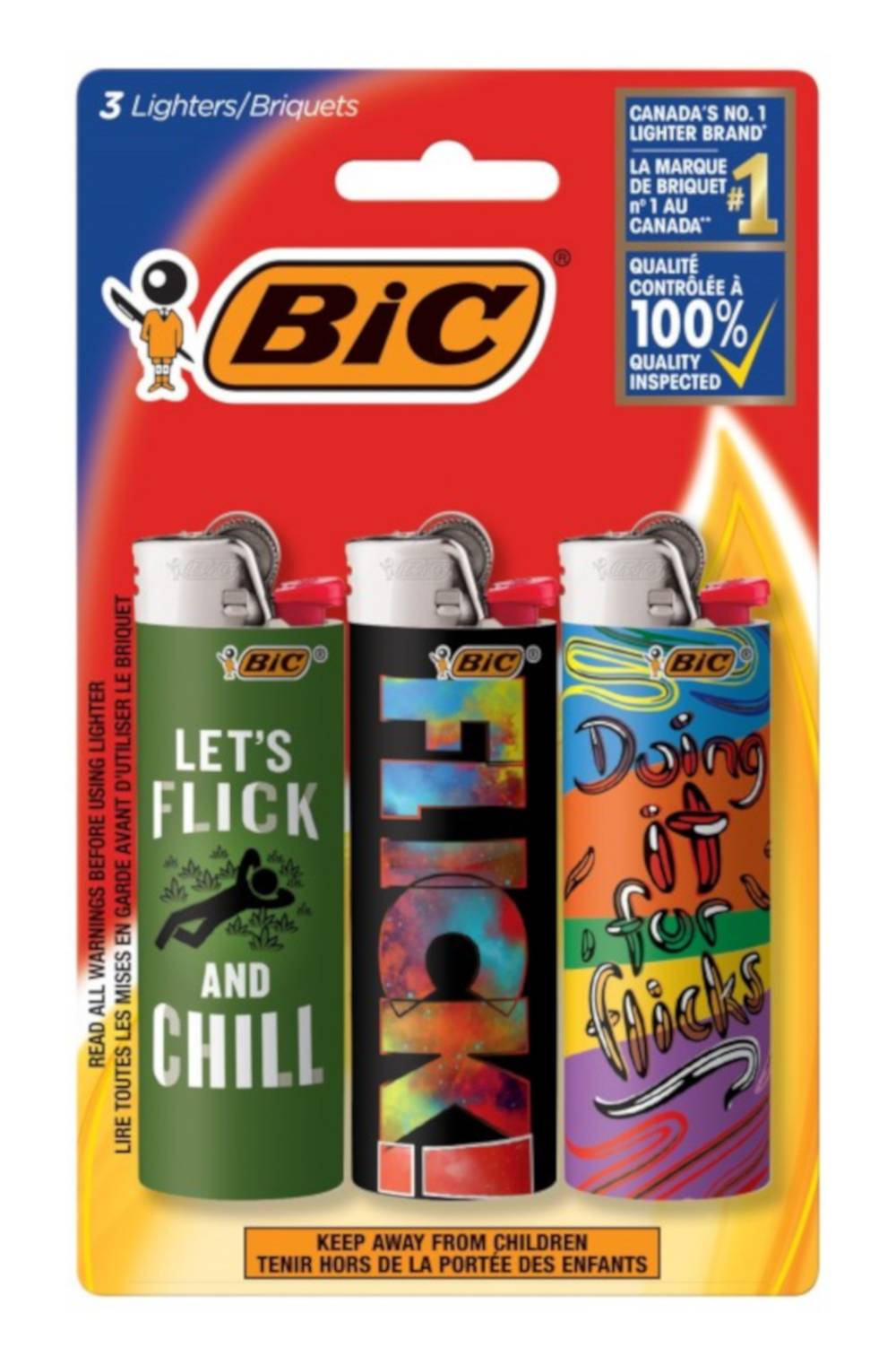 BiC Special Edition Lighter (3 ct)