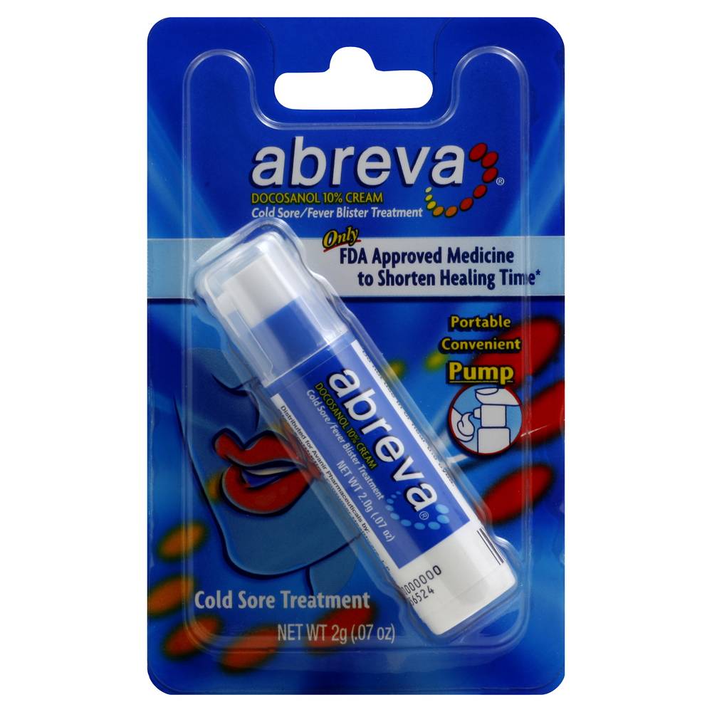 Abreva Cold Sore Treatment (0.1 oz)