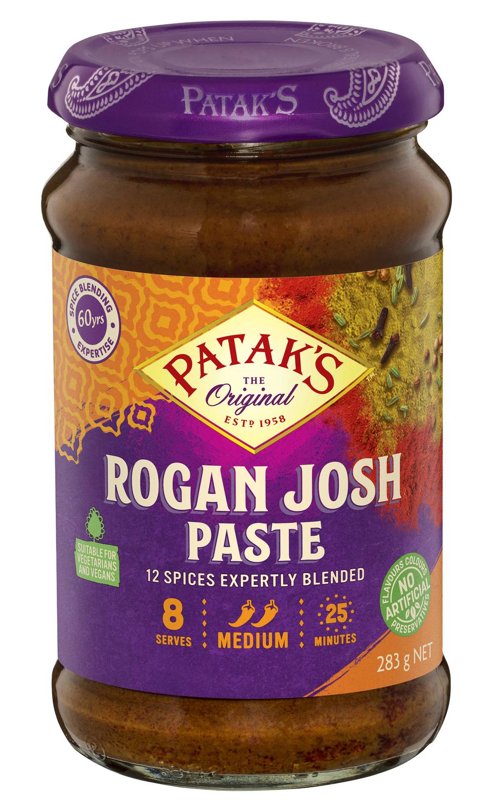 Patak's Rogan Josh Curry Paste (283g)
