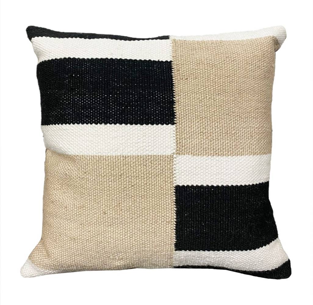 allen + roth Geometric Multi Square Summer Throw Pillow | 21T014461