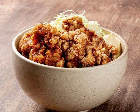 札幌ザンギ丼 3個 Jumbo Soy Sauce Zangi Fried Chicken×3 Rice Bowl