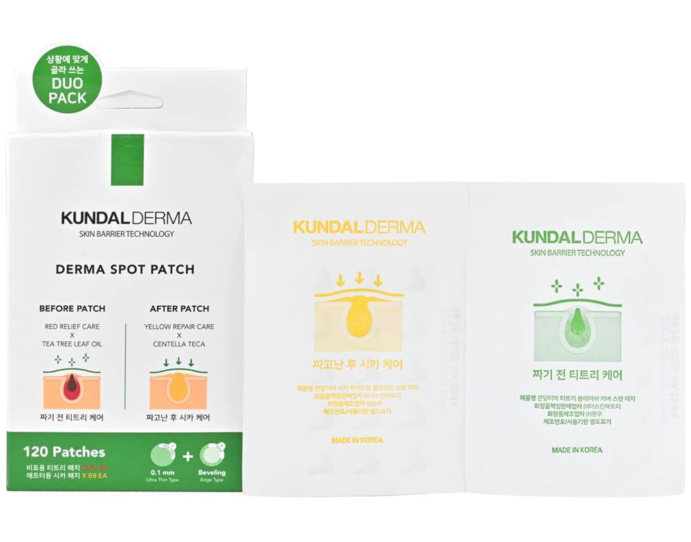 KUNDAL DERMA PARCHE SPOT PACH CAJ*120