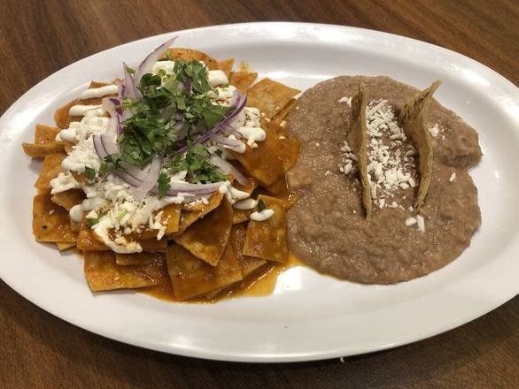 Chilaquiles naturales