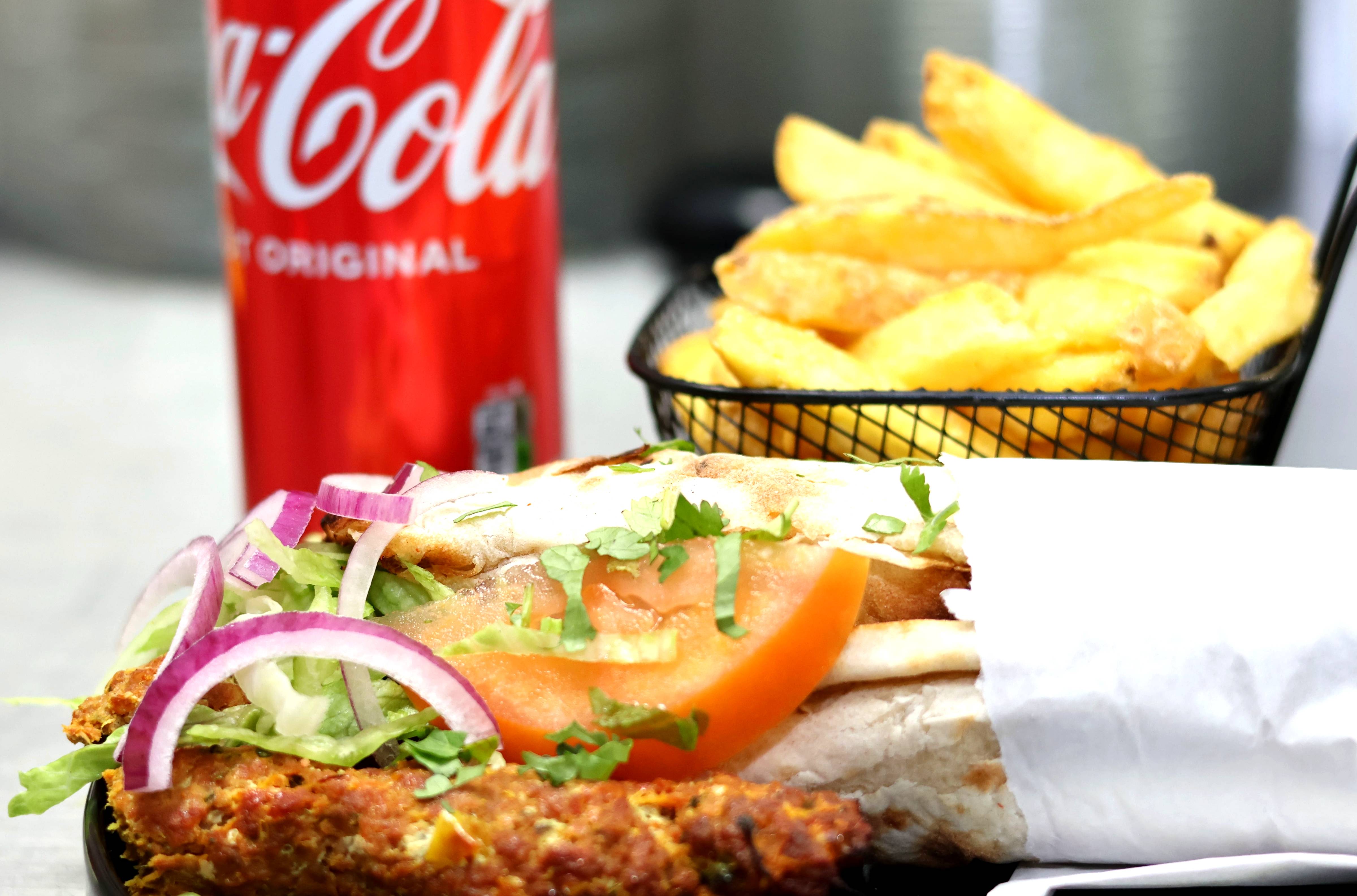 Menu Shish Kebab Sandwich