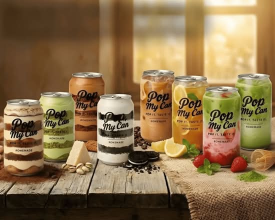 Pop My Can - Desserts en Canette