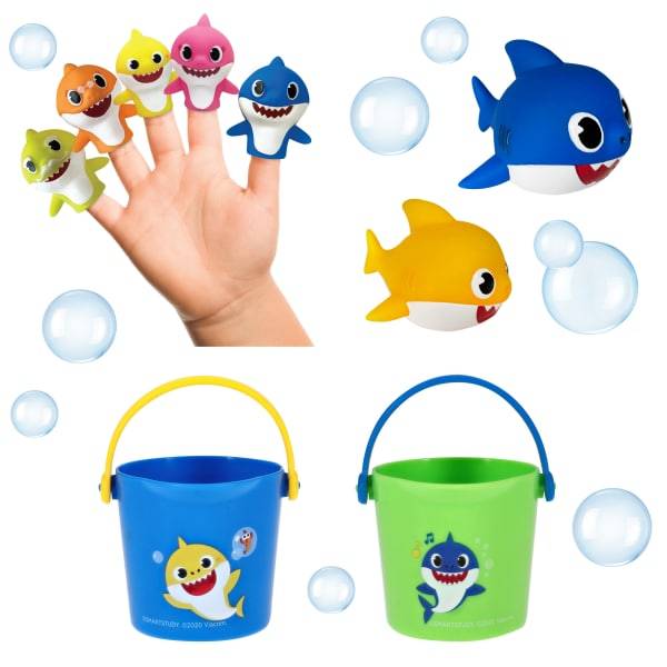 Baby Shark Bath Toy Value Pack