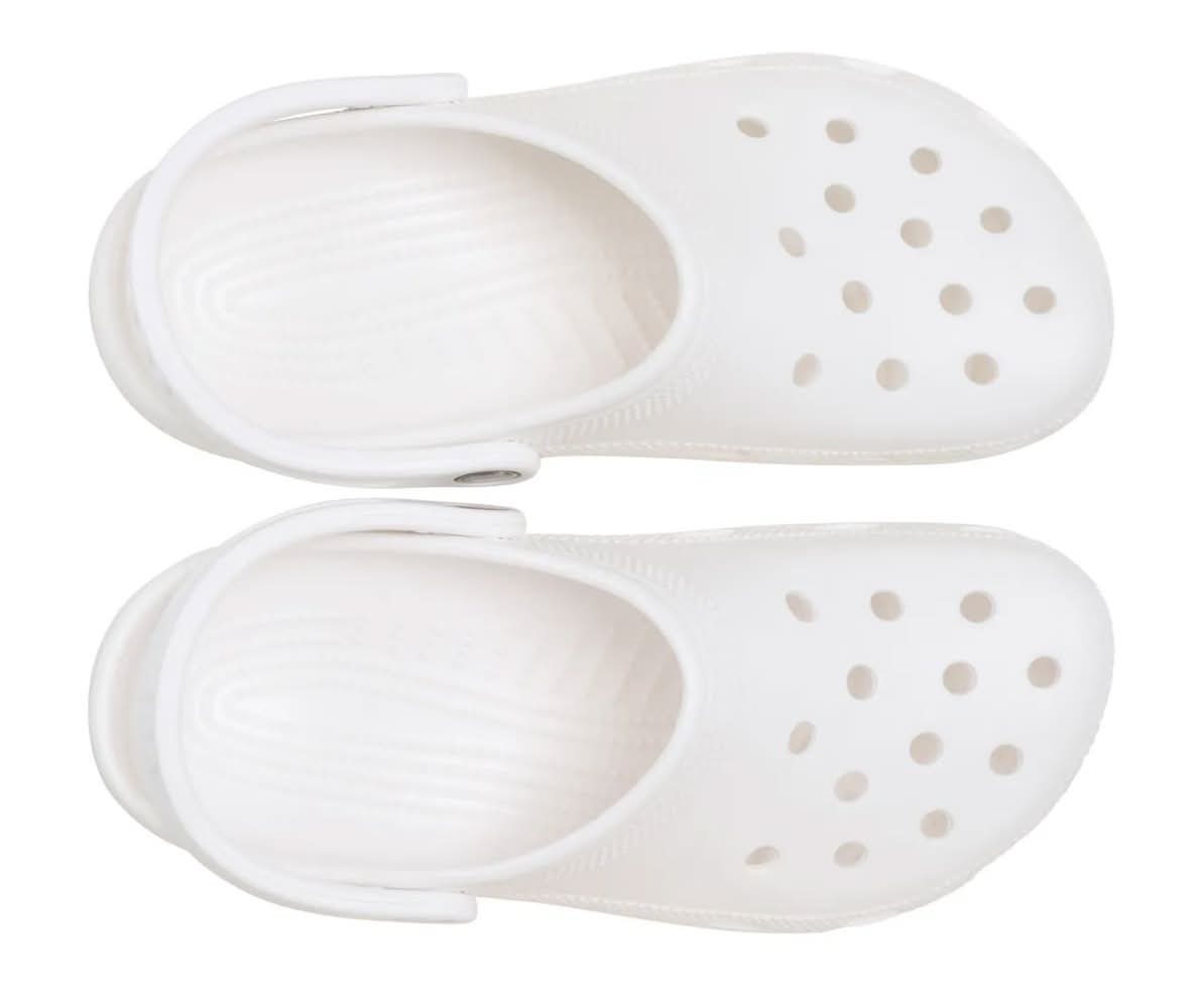 ??NWT CROCS UNISEX White Classic Clogs Men’s 10, Women’s 12. $_12.JPG?set_id=880000500F main image 2