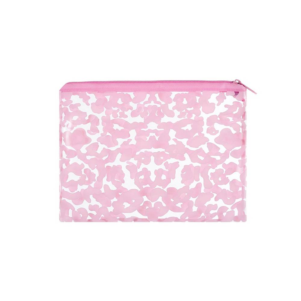 Miniso · Lapicera diseño leopardo rosa