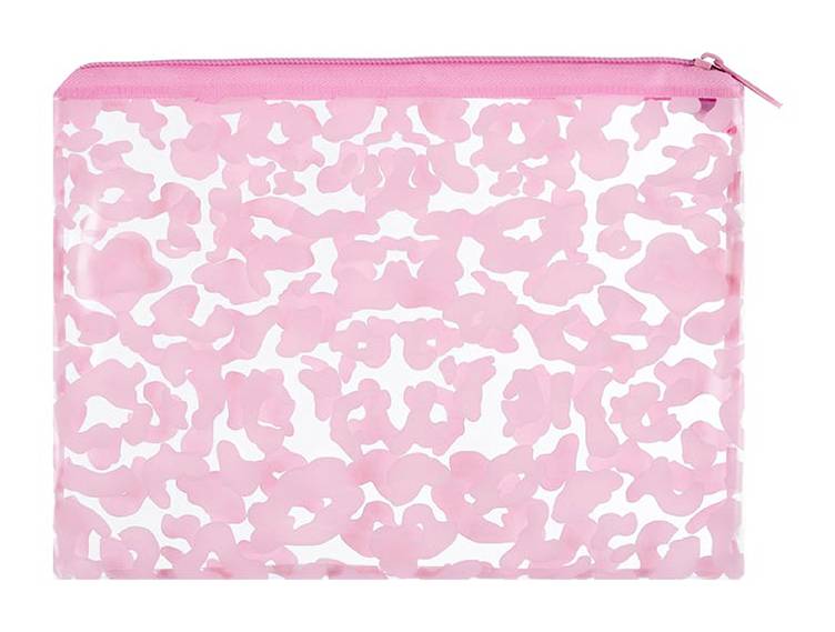 Miniso · Lapicera diseño leopardo rosa