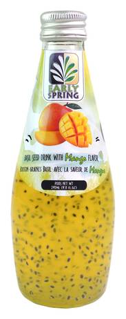 Early Spring Basil Seed Drink, Mango (290 ml)