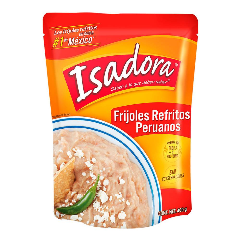 Isadora frijoles refritos peruanos (400 g)