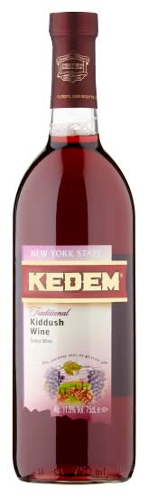 Kedem Traditional Kiddush Sweet Red Wine (750ml)
