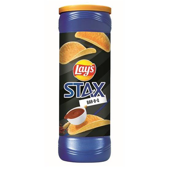 Lay's Stax Bbq Potato Chips (155g)