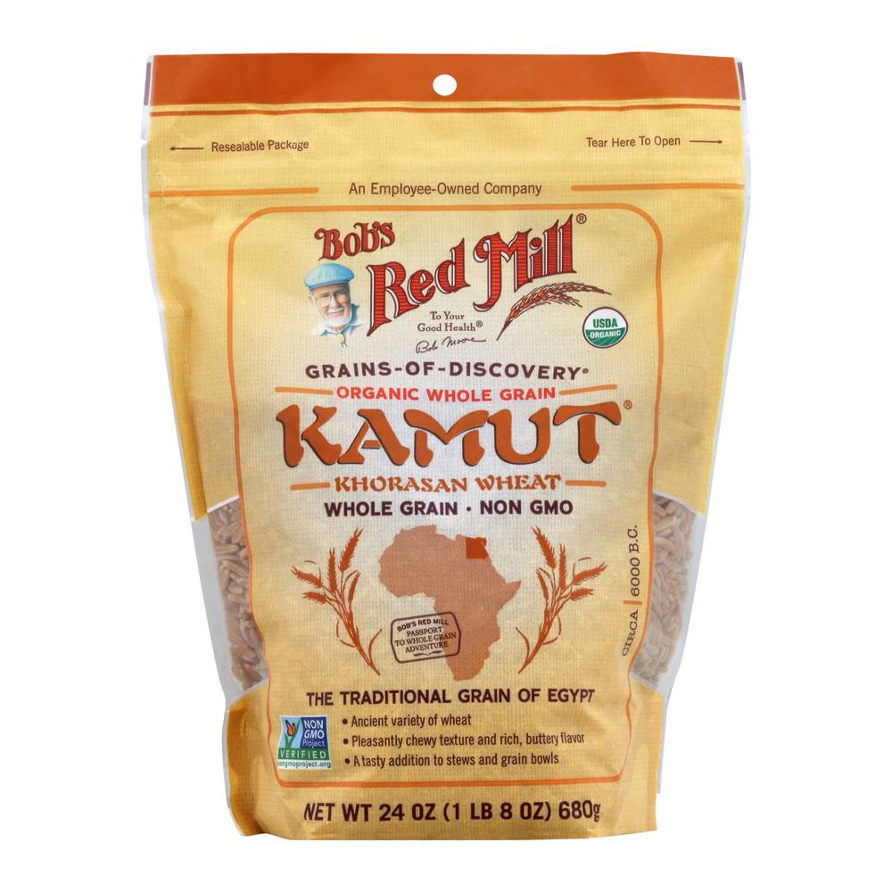 Bob's Red Mill Organic Whole Grain Kamut (1.5 lbs)