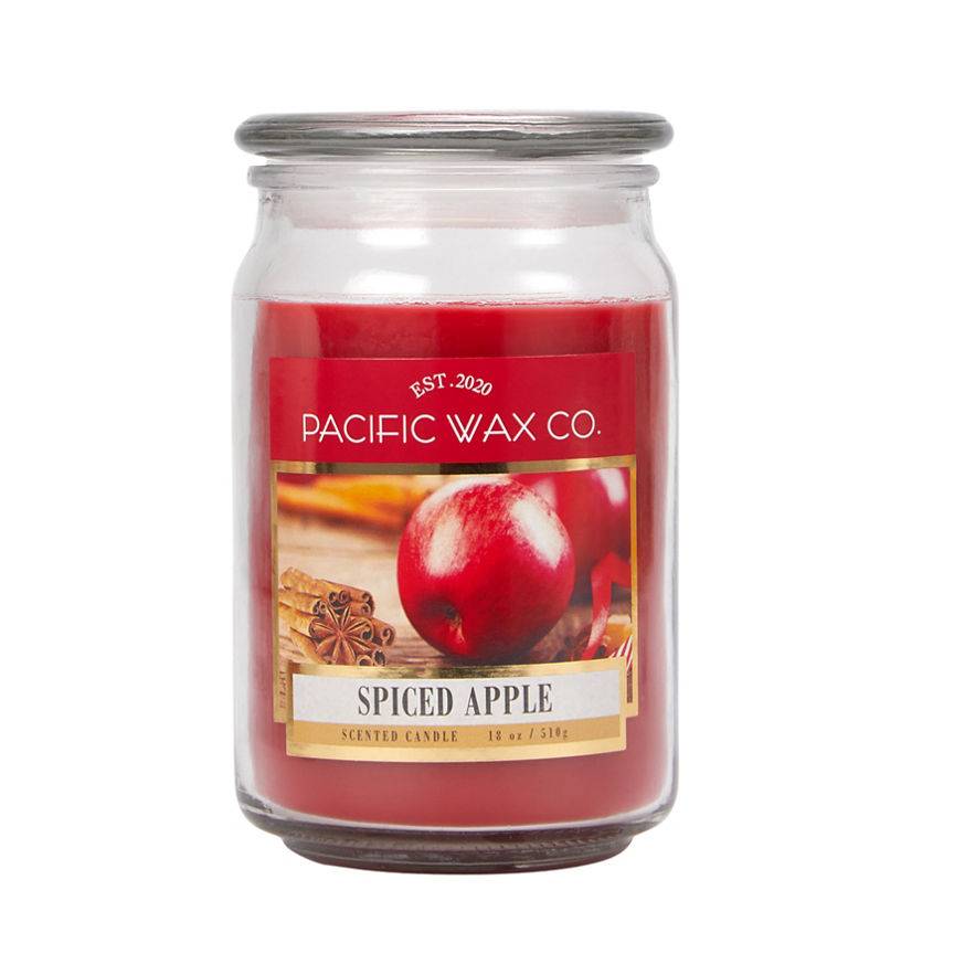 Pacific Wax Co Spiced Apple, Jar Candle (510g)