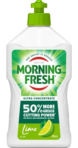 Morning Fresh Ultra Concentrate Dishwashing Liquid, Lime (400mL)