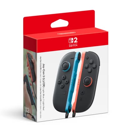 Target - Nintendo Switch 2 Joy‑Con, Light Blue / Light Red