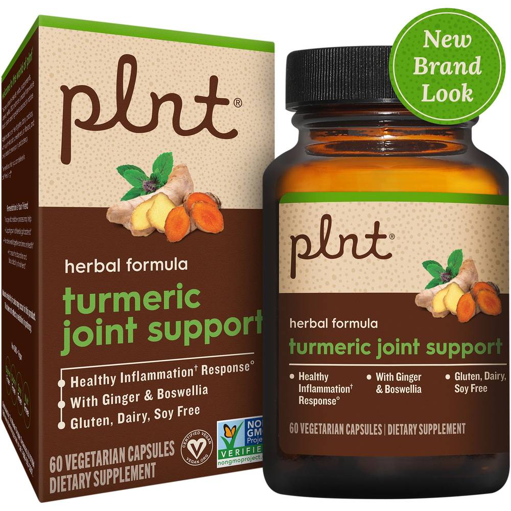 Plnt Herbal Formula Turmeric Joint Support (60 ct)