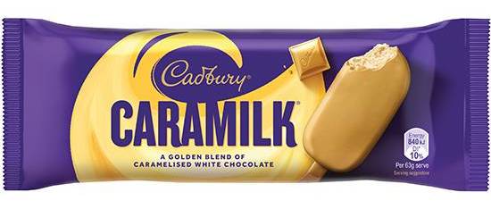 Cadbury caramilk ice cream