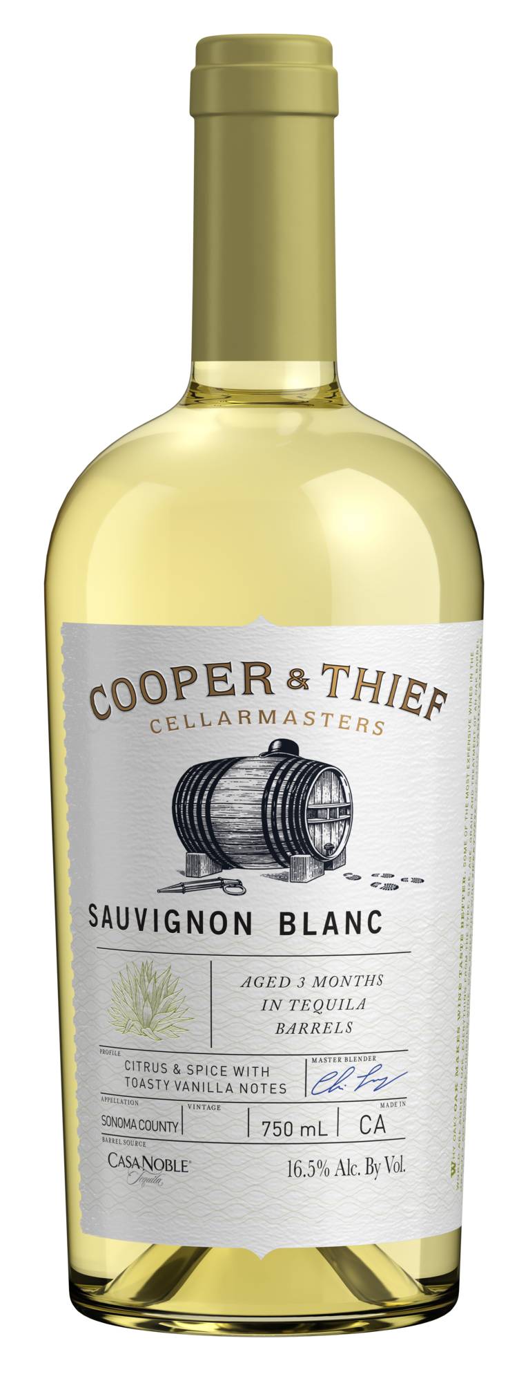 Cooper & Thief Cellarmasters Sonoma County Sauvignon Blanc (750 ml)