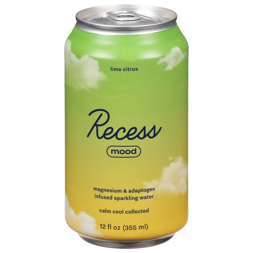 Recess Lime Citrus (8 x 12 fl oz)