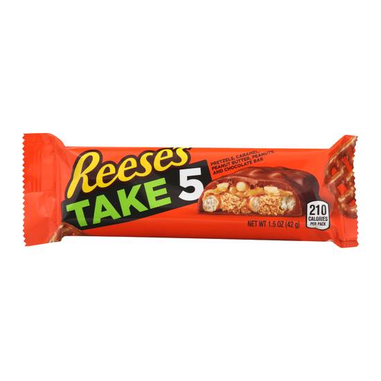 Reese's Take 5 Chocolate Bar (pretzels-caramel-peanut butter)