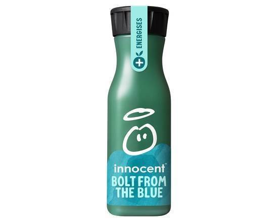 innocent Plus Bolt from the Blue Guava, Lime, Apple, Coconut Water & Blue Spirulina Juice 330ml