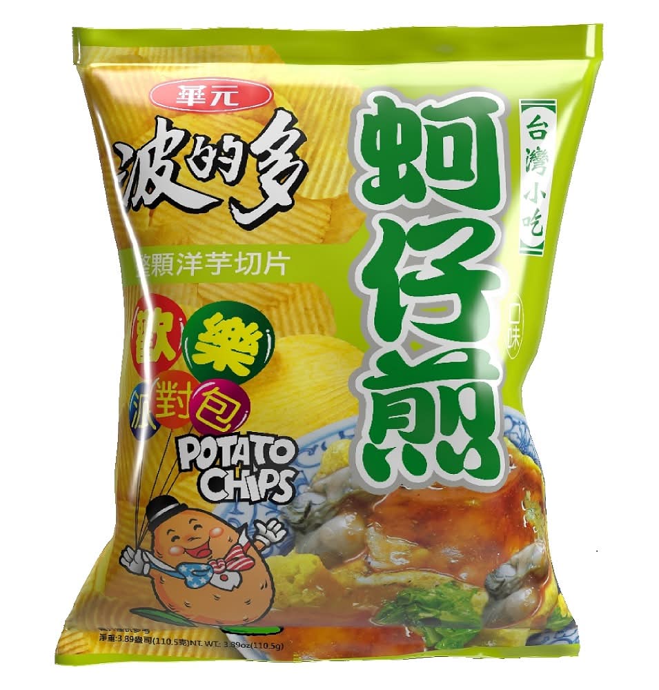 波的多洋芋片派對包-蚵仔煎 <110.5g克 x 1 x 1PacK包>