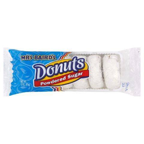 Mrs Baird's Donuts Powdered Sugar 6 Count