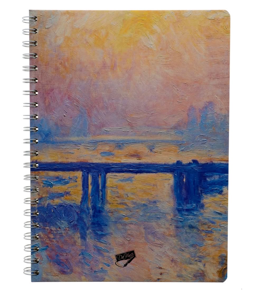 Printed Hard Cover Sketchbook Assorted