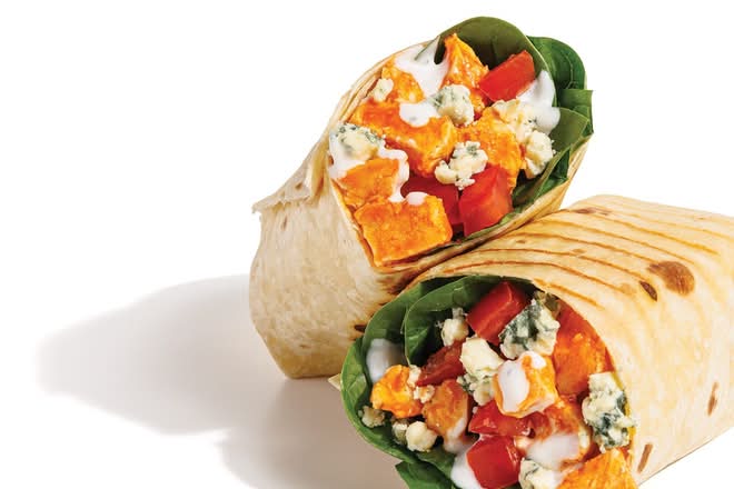 Buffalo Chicken Grilled Wrap