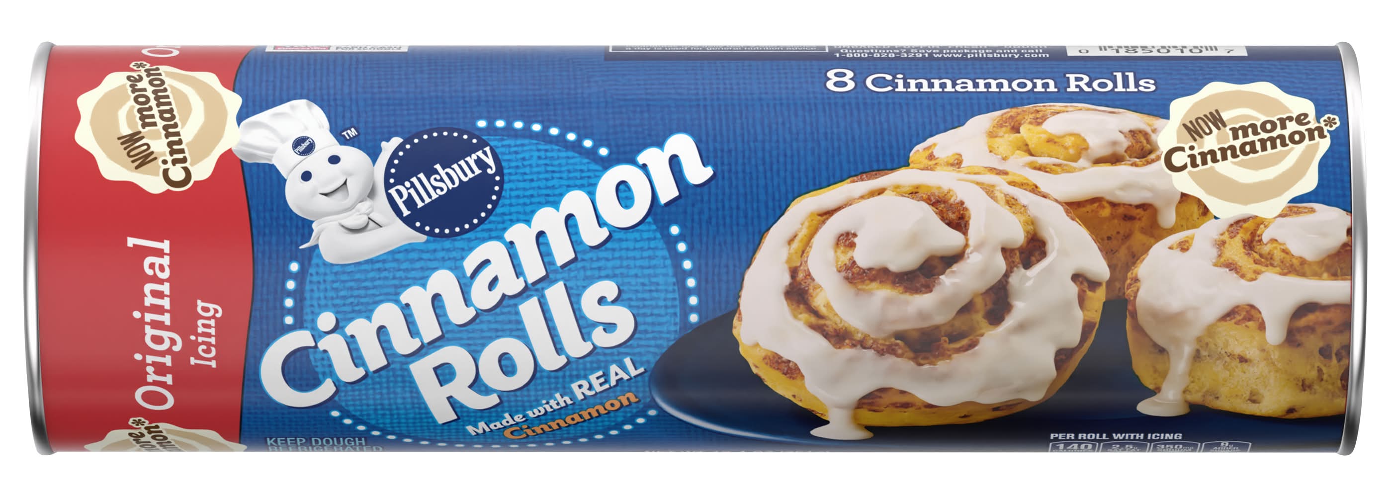 Pillsbury Original Icing Cinnamon Rolls (12.4 oz, 8 ct)