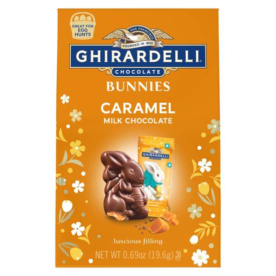 Ghirardelli Caramel Bunnies Milk Chocolate