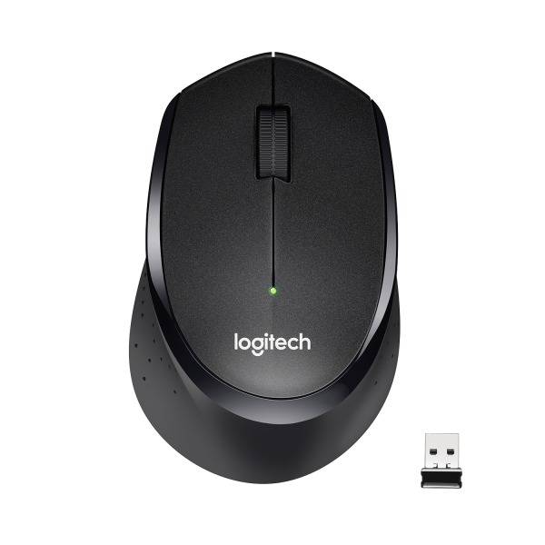 Logitech Black M330 Silent Plus Wireless Mouse