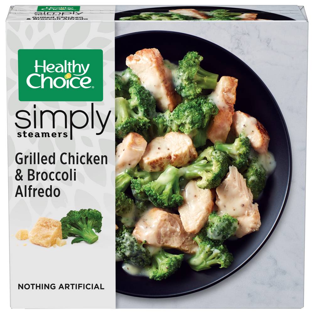 Healthy Choice Simply Steamers Grilled Chicken & Broccoli Alfredo (9.15 oz)