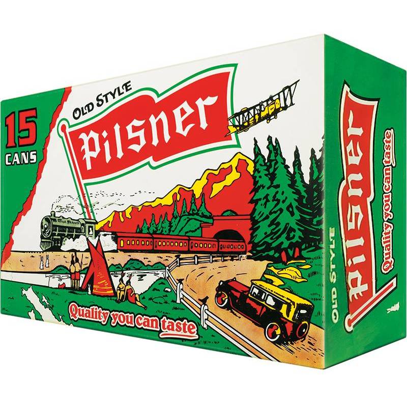 Old Style Pilsner (15 Cans)