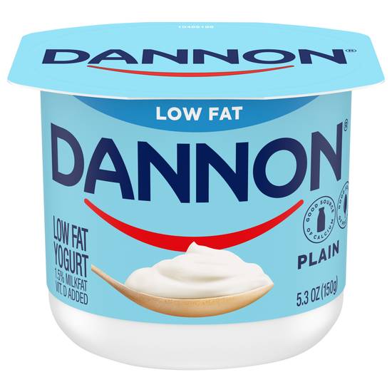 Dannon Plain Lowfat Yogurt (5.3 oz)