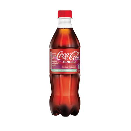 Coca-Cola Flavored Soda, Raspberry Spiced (500 ml)