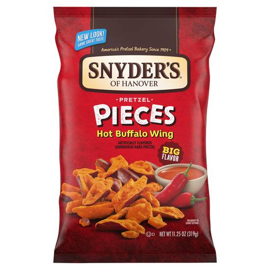 Snyder's Of Hanover Hot Buffalo Wing Flavored Pretzel Pieces