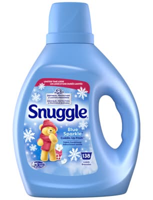 Snuggle assouplisseur de tissus 138 brassées - fabric softener 138 loads (cuddle-up fresh)