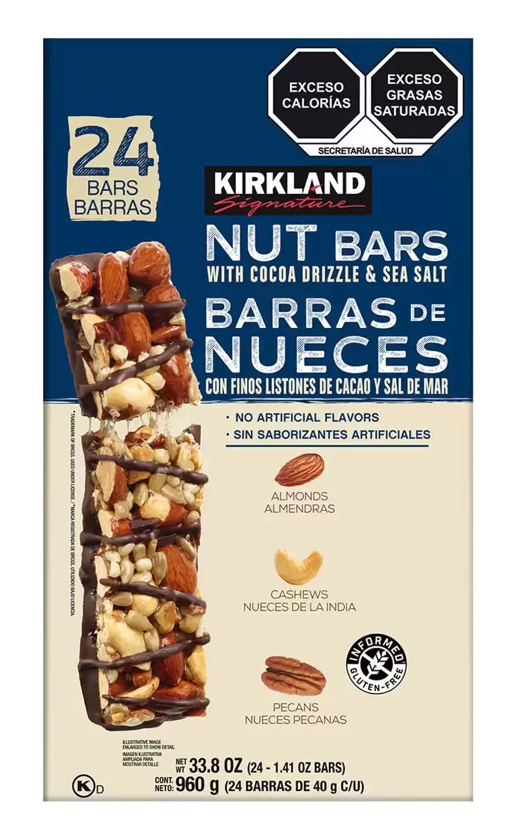 Kirkland Signature · Barras de proteína, surtido (20 x 21 un)