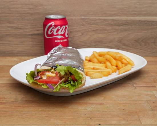 Menu cheese naan kebab
