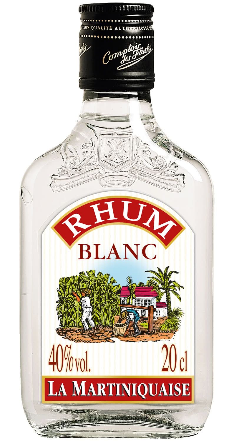 Rhum blanc LA MARTINIQUAISE - 20cL