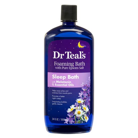 Dr Teal's Melatonin Sleep Foaming Bath